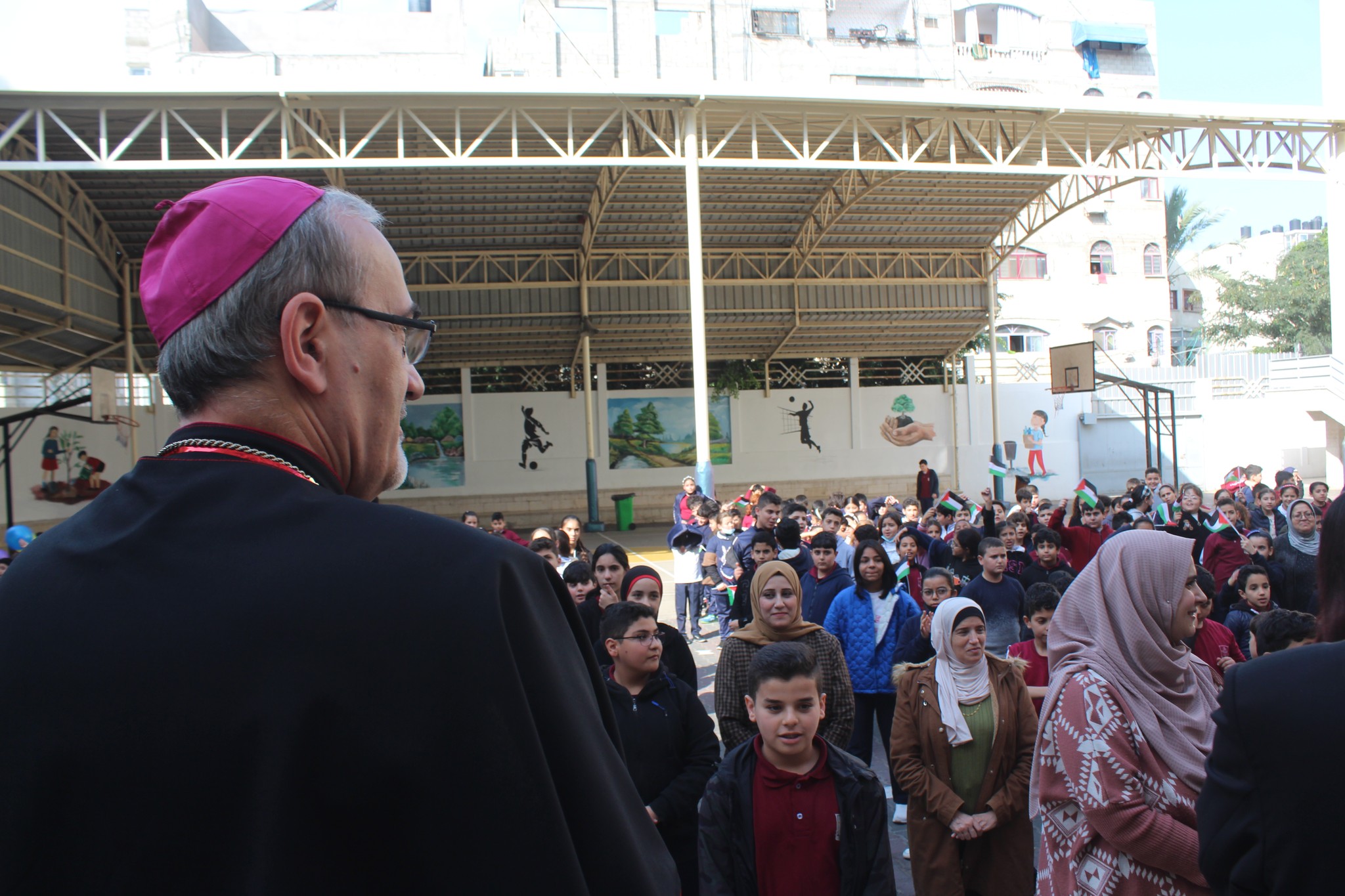 Lee más sobre el artículo Visita del Patriarca Latino a Gaza